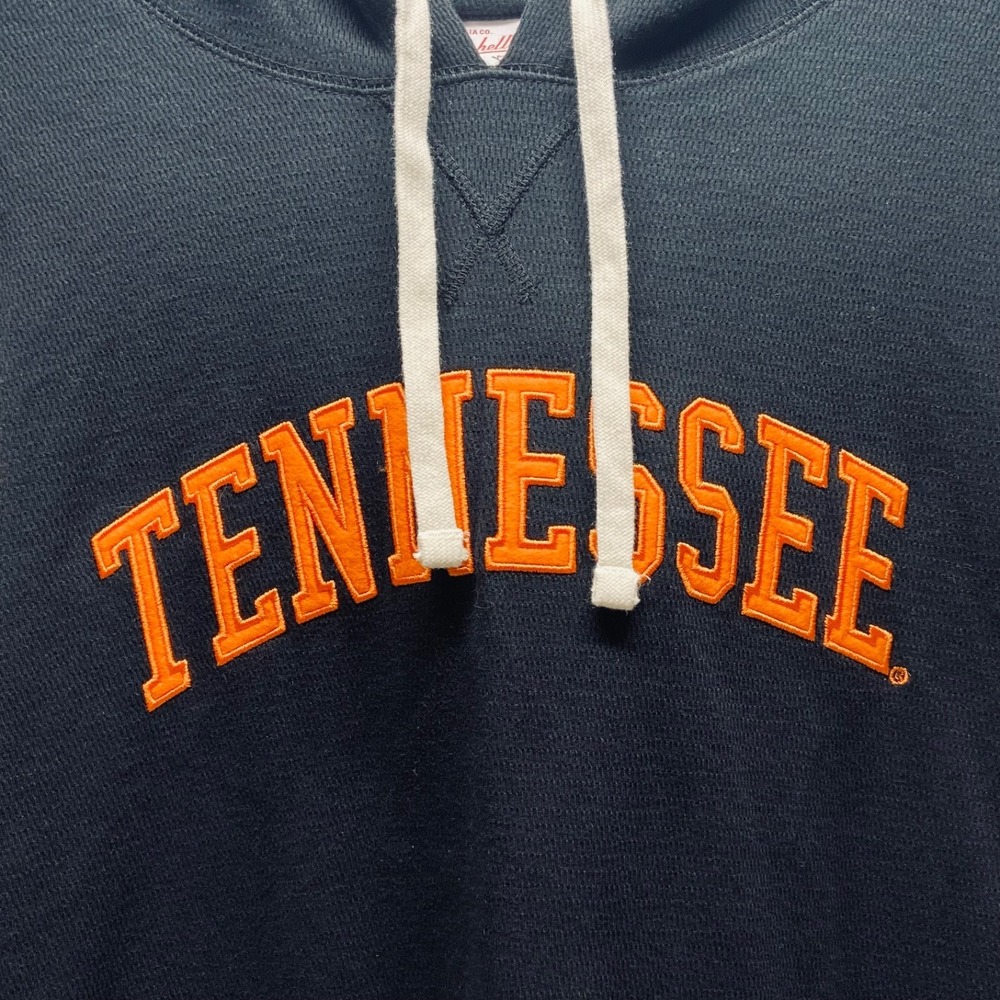 Tennessee Volunteers Thermal Hoodie Large College Lightweight‎ Mitch & Ness NWOT - Picture 2 of 12